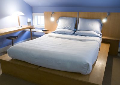 photo of Maison Mango blue bedroom